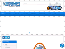 Tablet Screenshot of fans.co.za